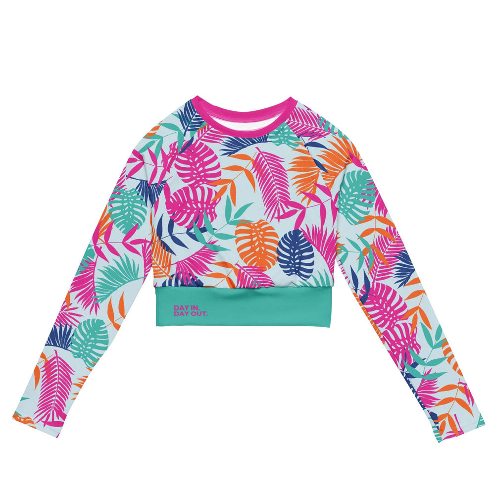 Women's Longsleeve Workout Crop Top