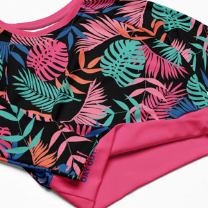 Women's Longsleeve Workout Crop Top
