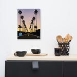 California Sunset - Canvas Print