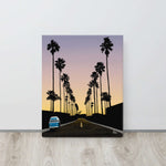 California Sunset - Canvas Print