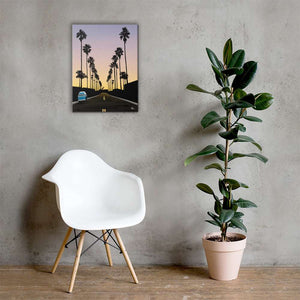 California Sunset - Canvas Print
