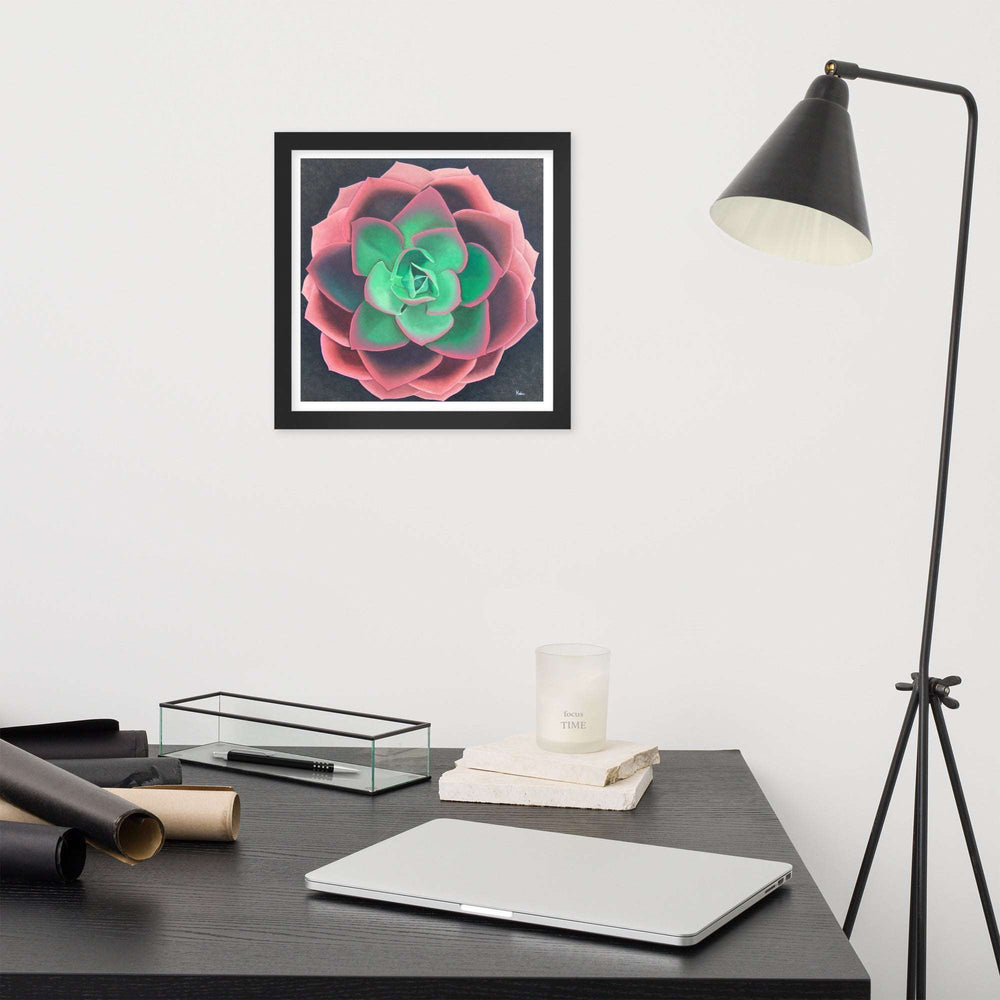 Succulent - Framed poster