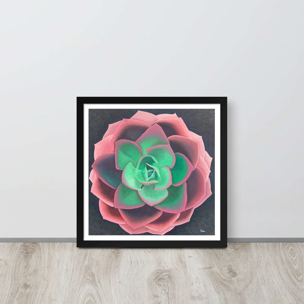 Succulent - Framed poster
