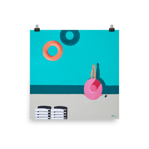 Print - Poolside