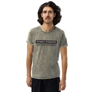 Naturally Introverted - Denim T-Shirt