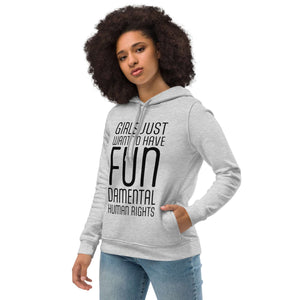 Women's eco hoodie - Girls Just Wanna