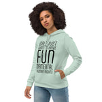 Women's eco hoodie - Girls Just Wanna