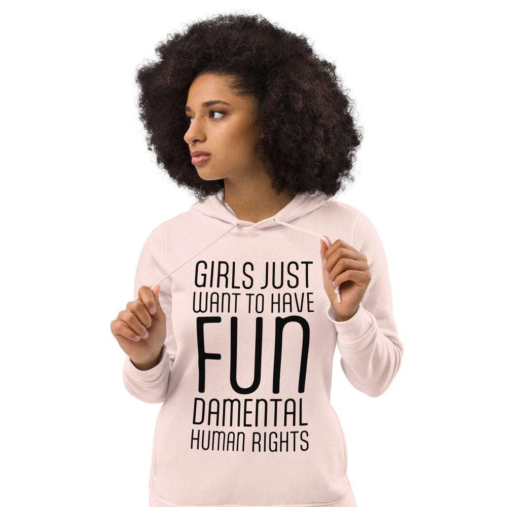 Women's eco hoodie - Girls Just Wanna