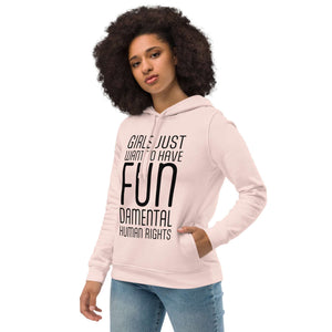 Women's eco hoodie - Girls Just Wanna