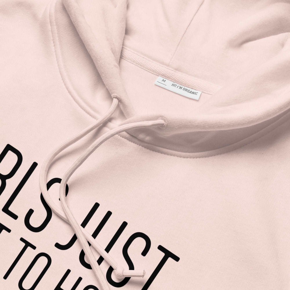 Women's eco hoodie - Girls Just Wanna