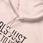 Women's eco hoodie - Girls Just Wanna