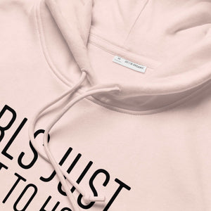 Women's eco hoodie - Girls Just Wanna